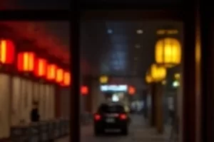 雁归时节封面:黄昏芦苇荡上空排成人字形的雁群