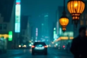 一封迟到的家书封面:旧木桌上摊开的泛黄信纸与钢笔